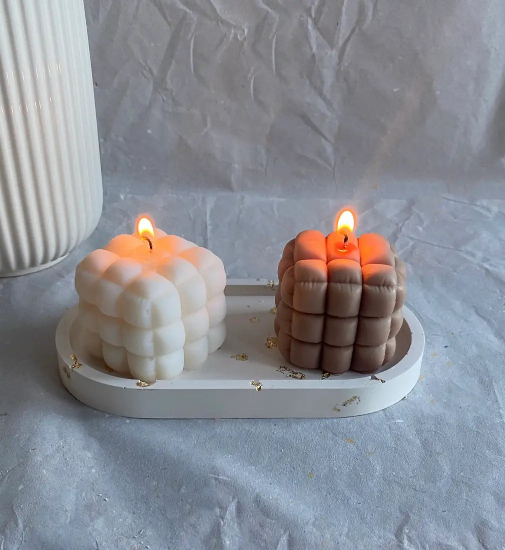 Puff Cube Candle