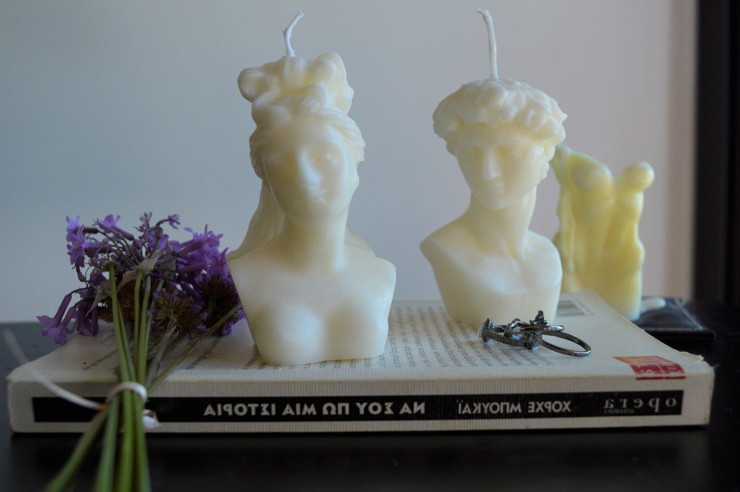 Artemis & David Candle Set