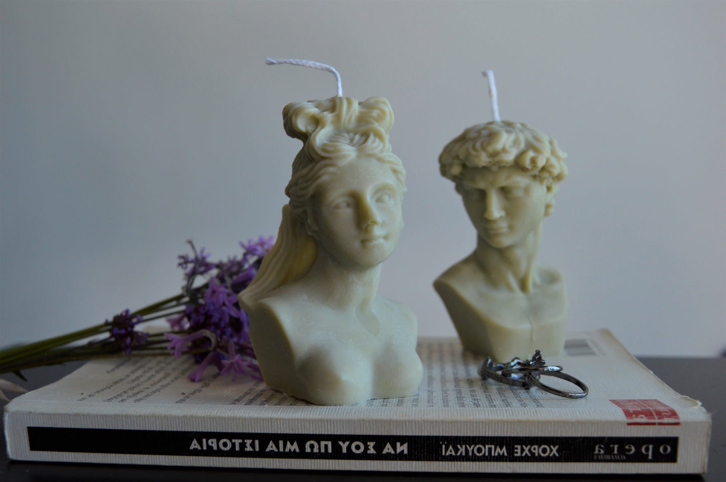 Artemis & David Candle Set