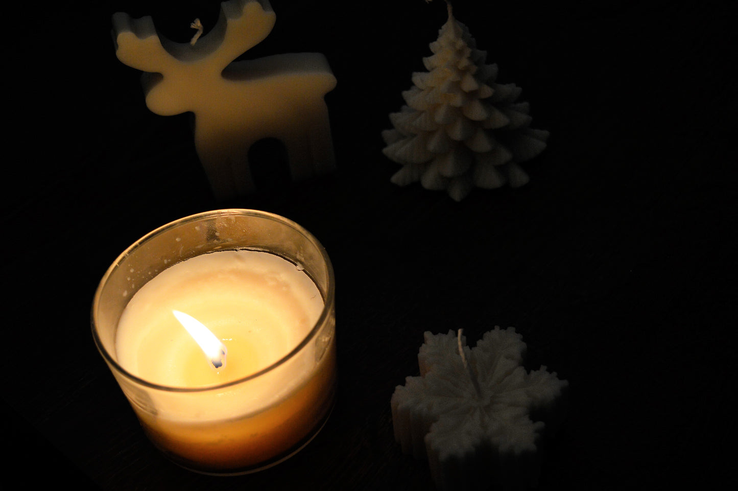 Snowflake Candle